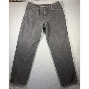 Brittania Jeans Size 38x32 Black Denim Cotton Vintage
